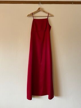 90s/00s Red Formal Dress